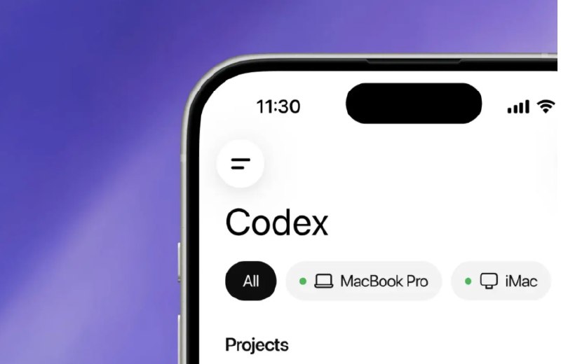 OpenAI将Codex引入手机端，开发者可随时随地远程控码OpenAI宣布了一项重大更新，正式将其强大的Codex模型集成到iOS和Android平台的ChatGPT移动应用中