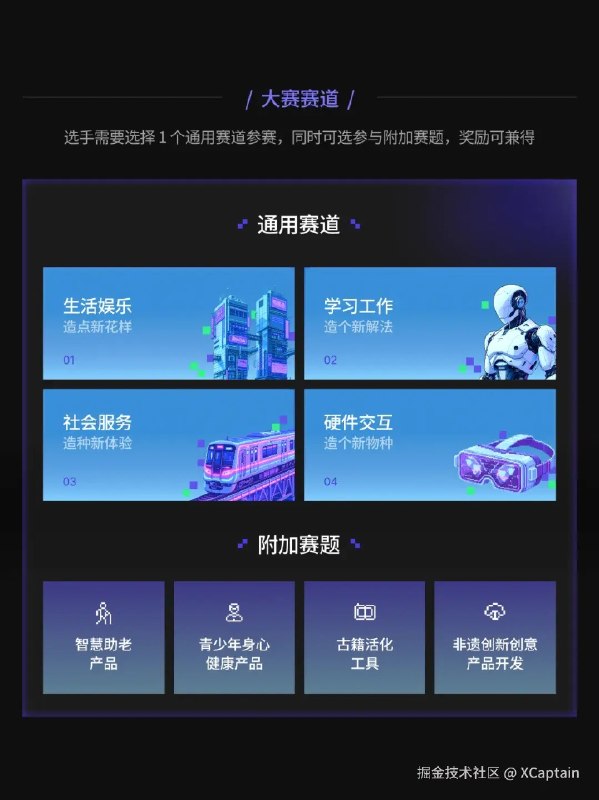 TRAE AI创造力大赛，正式启动！点击，查看大赛官网今天，TRAE AI创造力大赛正式启动