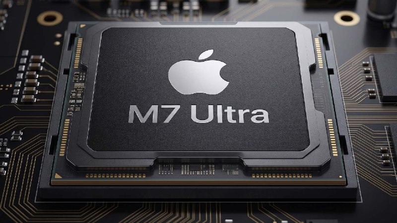 苹果M7 Ultra芯片内存容量或达1.5TB 有望实现本地运行万亿参数大模型在半导体研发领域，苹果公司近期被曝出在芯片架构上的重要布局