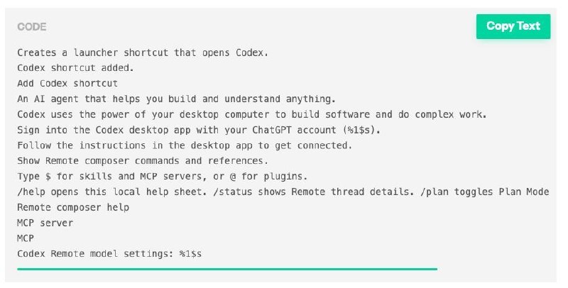 ChatGPT Android 版拆解发现 Codex 手机远控桌面会话功能ChatGPT Android 版 1.2026.125 的 APK 被拆解发现多处字符串，显示 OpenAI 正在为 Codex 增加手机远程控制桌面会话的能力，支持在手机上查找、重连远程会话，并要求桌面端登录同一账号
