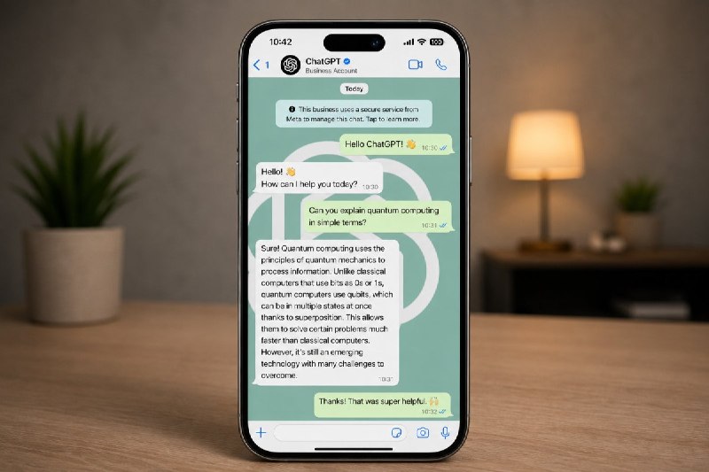 欧盟委员会介入后 ChatGPT重新接入欧洲版WhatsApp得益于欧盟委员会的强制要求，即日起，欧洲经济区（EEA）的WhatsApp用户已可重新免费使用ChatGPT聊天机器人