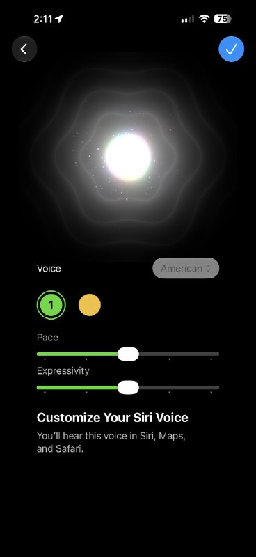 iOS 27最新测试版加入Siri语速与表现力自定义选项在最新发布的iOS 27第三个开发者测试版中，苹果向测试用户开放了此前在设置中标注为“即将推出”的Siri“语速（Pace）”与“表现力（Expressivity）”控制选项，让用户可以更细致地调整这位AI语音助手说话的快慢与情感表达程度