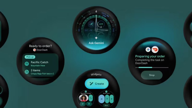 谷歌Wear OS 7发布：续航涨10%，戴上手腕的Gemini能帮你点外卖了手表越来越聪明了，但谷歌这次想解决的，是另一个更实际的问题——电池