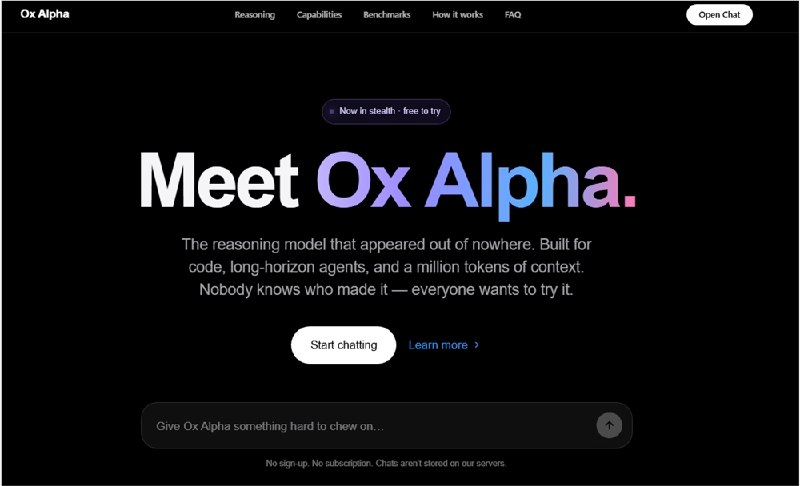 匿名模型Ox Alpha登顶OpenRouter，累计调用量超4万亿Token匿名模型Ox Alpha（中文社区称“牛来”）近日上线OpenRouter后调用量迅速攀升，短时间内登顶平台模型榜单，并刷新单日模型用量纪录